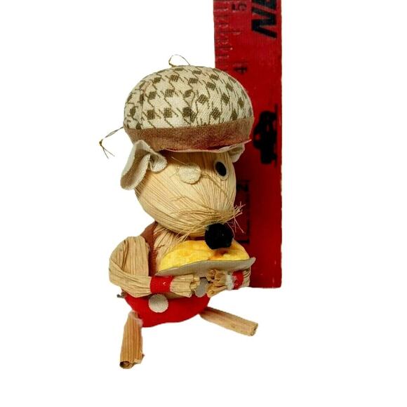 Vintage Corn Husk Straw  ❄️🌟Christmas Ornaments Set - Picture 4 of 8